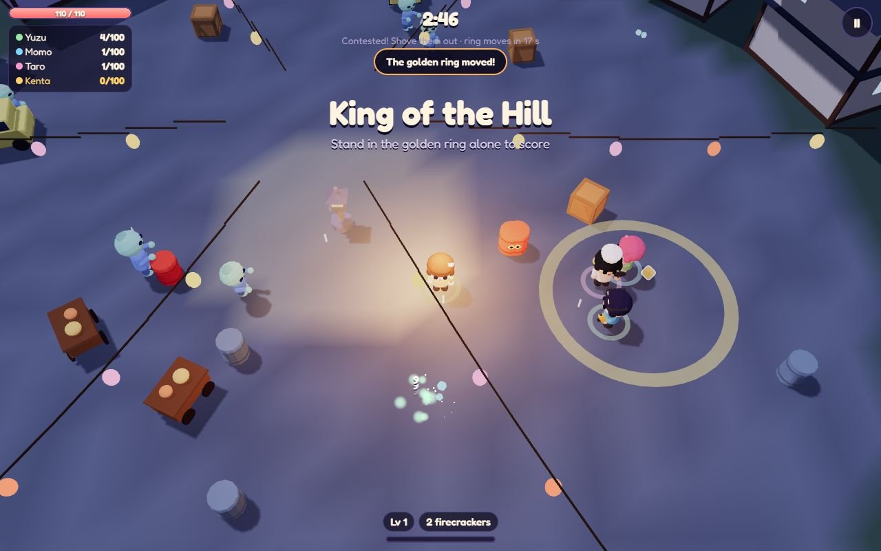 King of the Hill: four survivors pushing for the golden ring