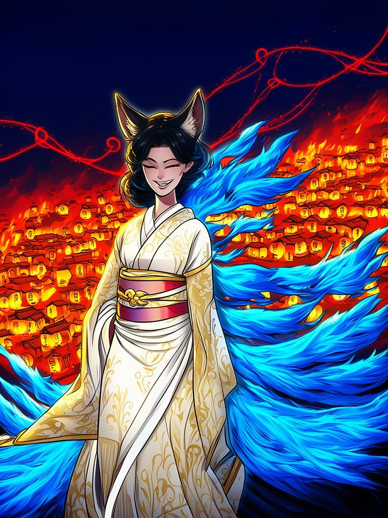 Tamamo the nine-tailed vixen