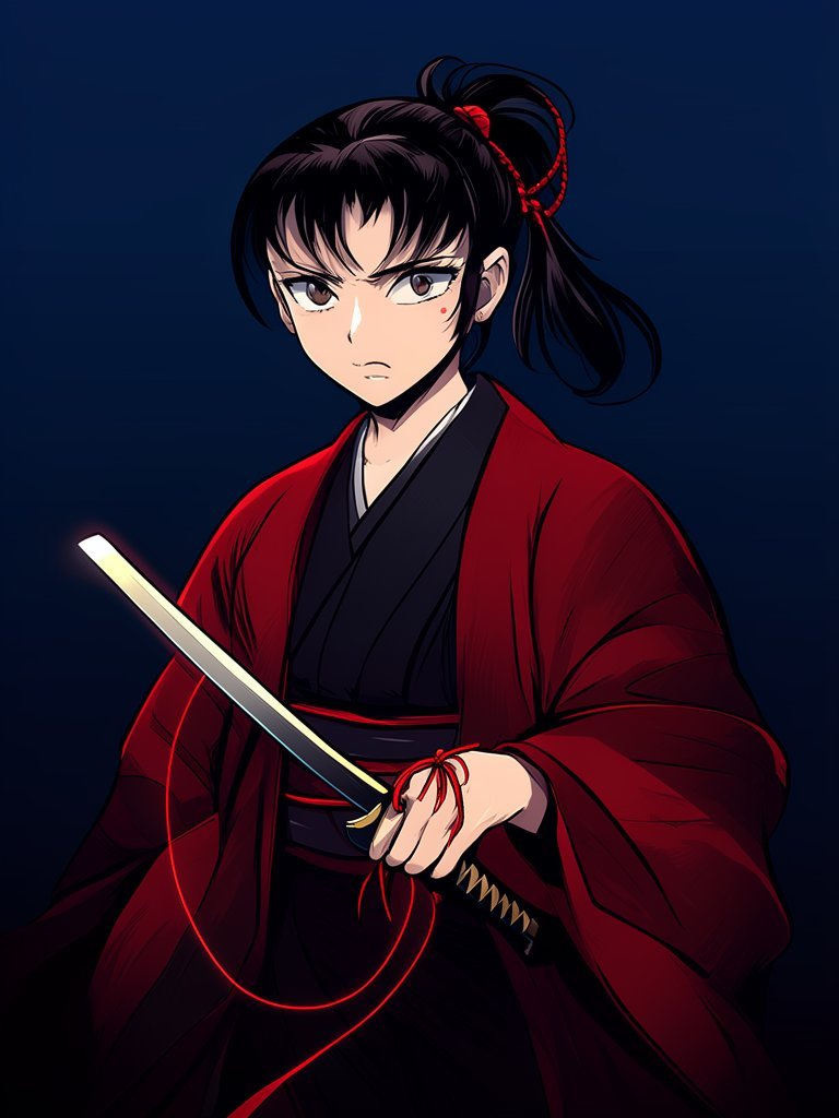 Akane the ronin swordswoman
