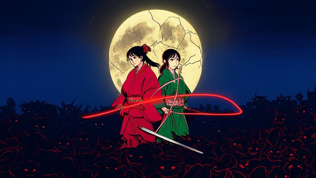Red String Ronin: Moonfall key art