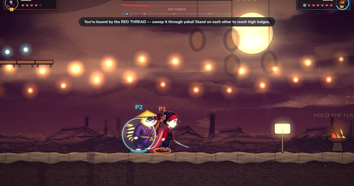 Red String Ronin: two heroes joined by a red thread